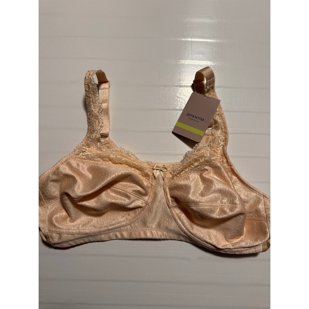 Amoena Annabell SB 2126 PBG Peach Full Coverage Support Bra 40D